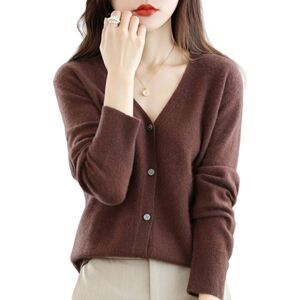 Asne Womens  Wool Cardigan